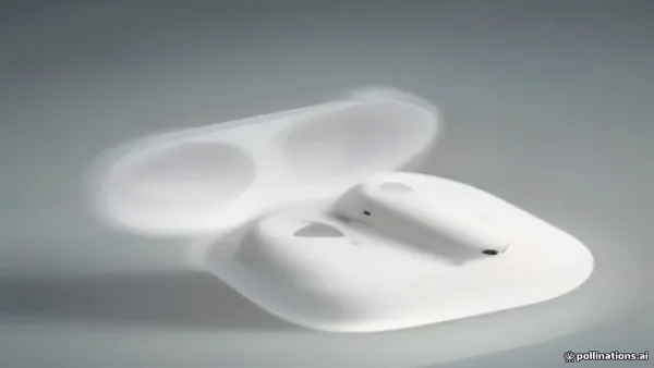 Cặp tai nghe AirPods Pro 3 với phần đệm mút tai công thái học mới và hộp sạc tích hợp loa tìm kiếm chuẩn xác
